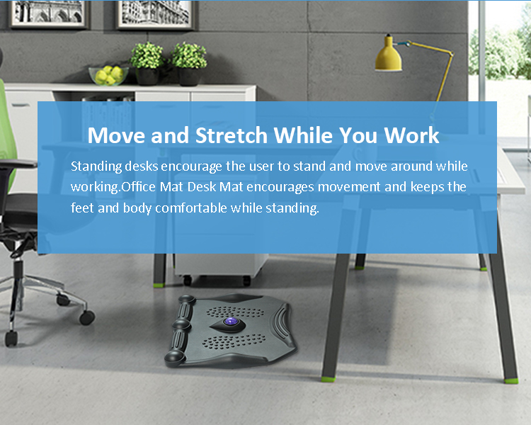 Ergonomic Anti Fatigue Standing Desk Mat for Office Home