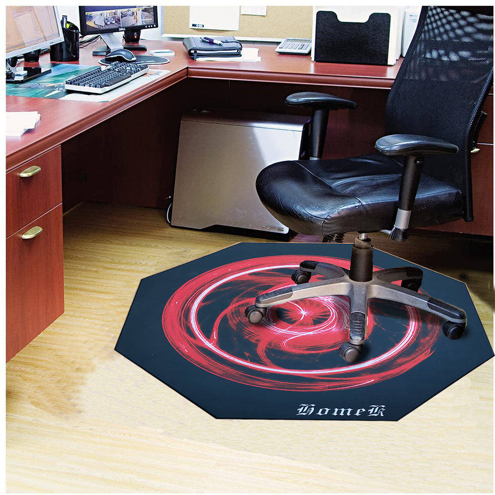 Factory Custom AntiSlip Octagon Esport Gaming Chair Mat Rubber Floor